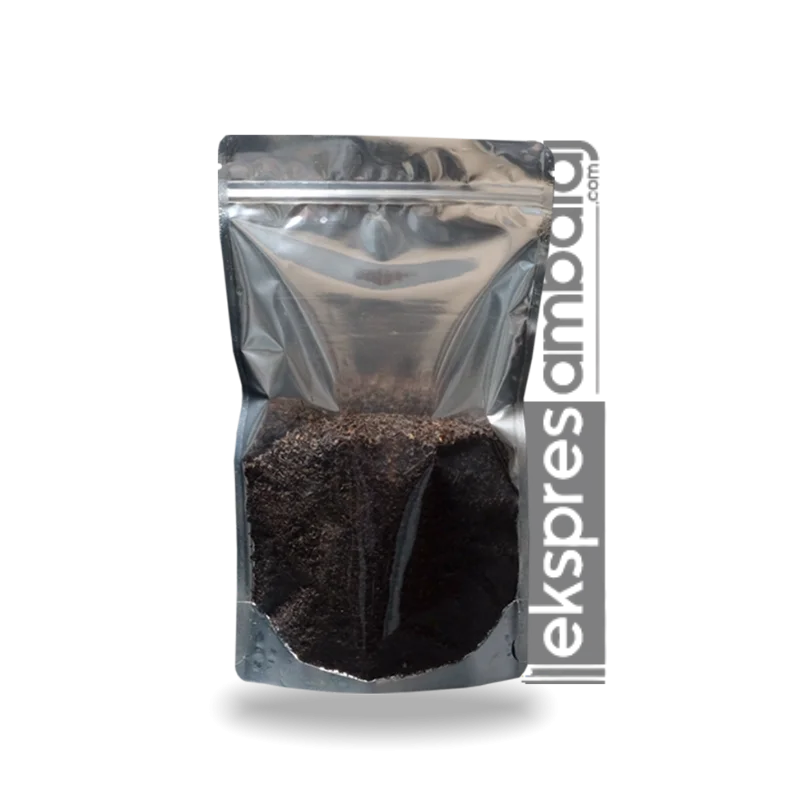 Şeffaf Metalize Kilitli Doypack