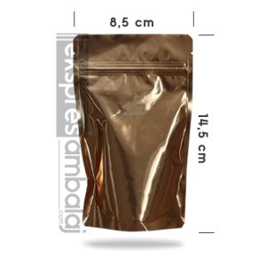 Gold Alüminyum Kilitli Doypack 8,5x14,5 - Görsel 2