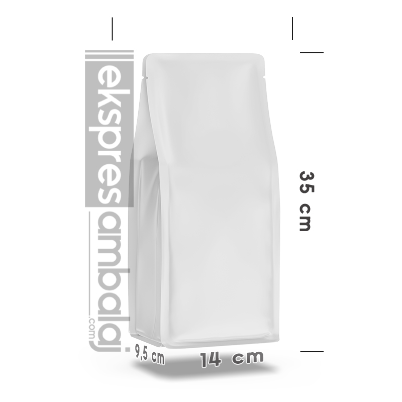 Mat-Beyaz-Metalize-Flat-Bottom-14x35-cm.jpg Mat Beyaz Metalize Flat Bottom 14x35 - Görsel 1